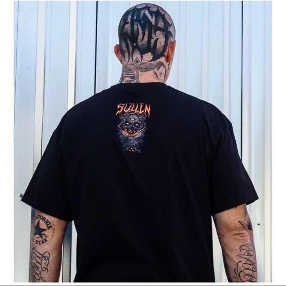 Sullen Men's T-shirt ALVARSSON Tattoos Urban Design Premium Quality - Picture 5 of 8